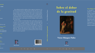 'Sobre el deber de la gratitud', nuevo libro de Víctor Márquez