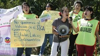 Protestas populares en San Salvador