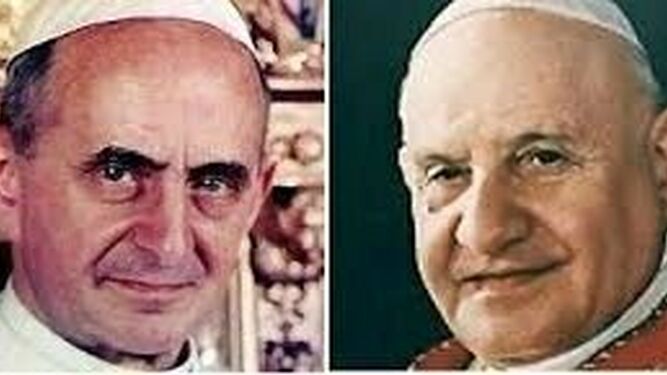Pablo VI y Juan XXIII