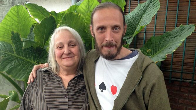 María Elena Bergoglio y su hijo Jorge