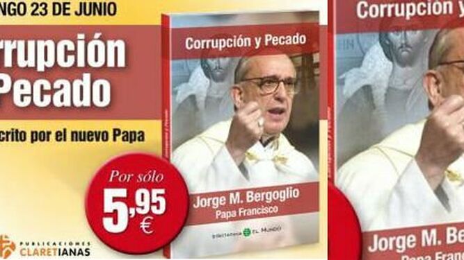 "Corrupción y pecado", el nuevo libro de Bergoglio
