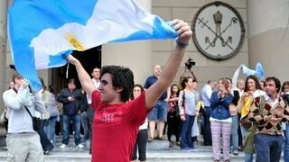 Jóvenes argentinos