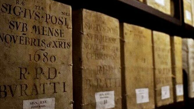 Documentos en el Archivo Vaticano