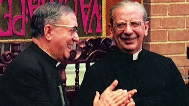 Monseñor Escrivá y Álvaro del Portillo