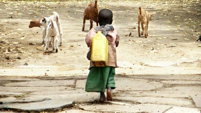 Niño en África del Oeste