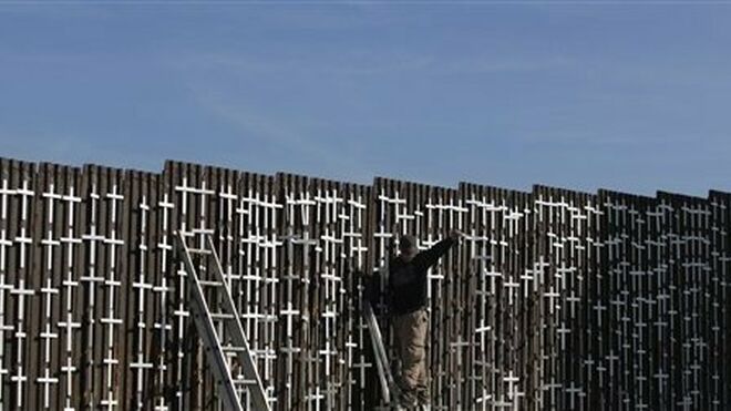 Cruces en la frontera entre EEUU y México