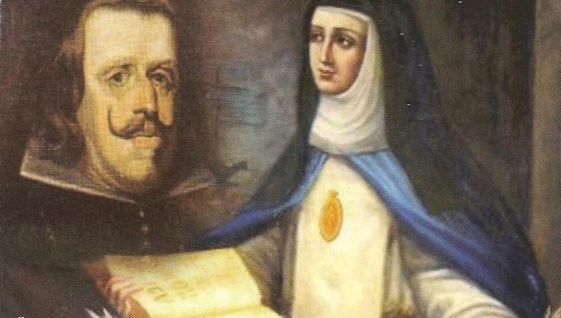 Felipe IV y María de Jesús de Ágreda