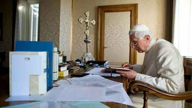 El papa emérito Benedicto XVI