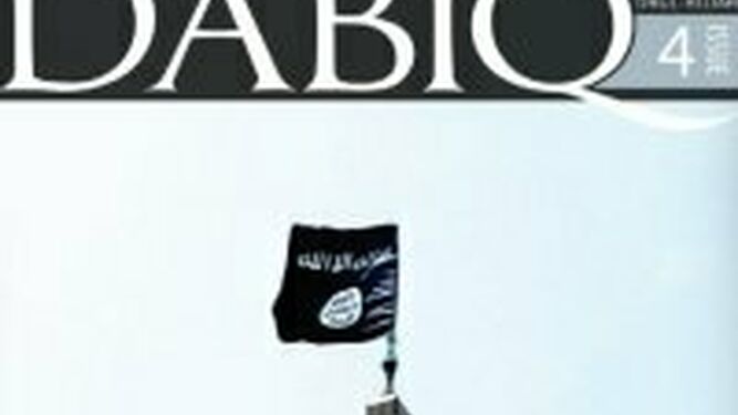 Portada de la revista del Estado islámico