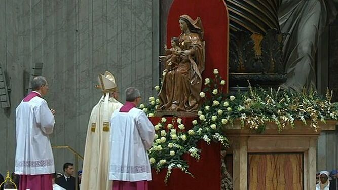 Papa y Santa María Madre