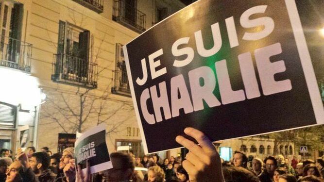 Protestas contra el terrorismo en París