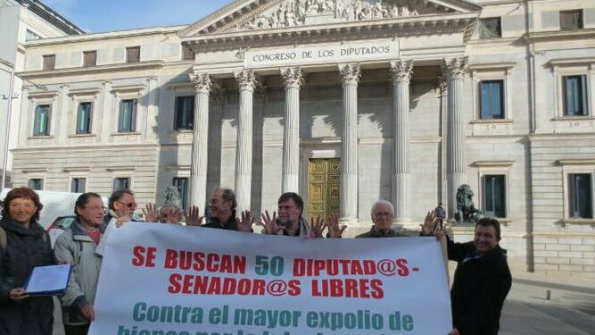 Concentración contra las inmatriculaciones de la Iglesia