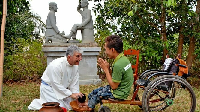 Figaredo, misionero en Camboya