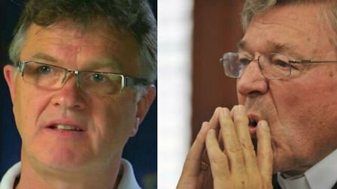 El cardenal Pell y Peter Saunders
