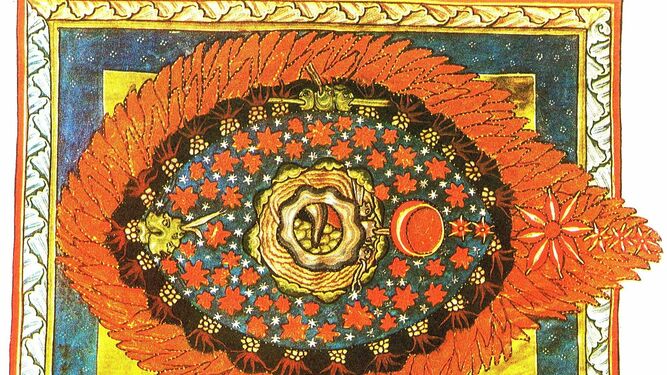 Visiones o "heridas" de 'Scivias', uno de los escritos de santa Hildegarda