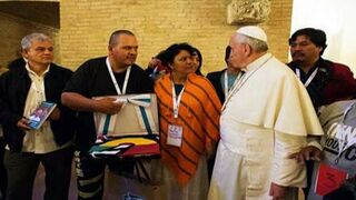 El Papa, con los movimientos populares en Bolivia