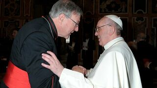 George Pell y el Papa Francisco