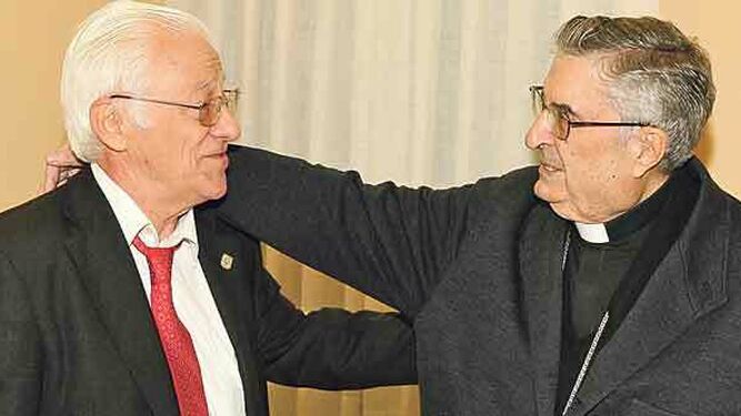 Padre Ángel y Gabino Díaz