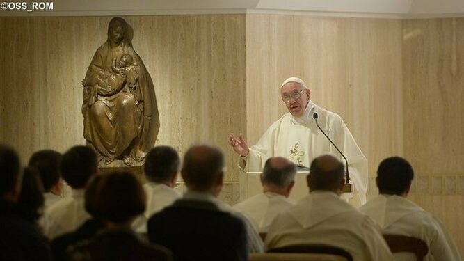 El Papa, contra el apego a las riquezas