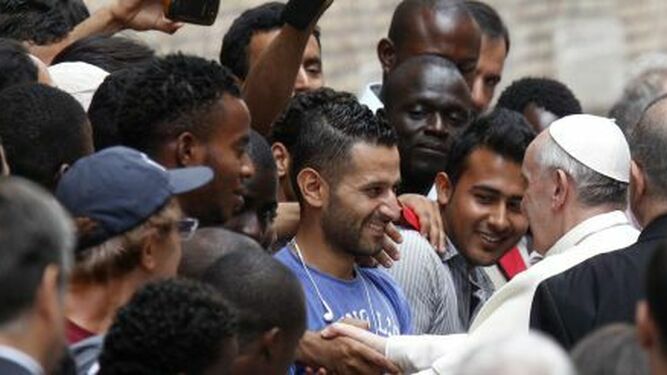 El papa Francisco llama a la solidaridad