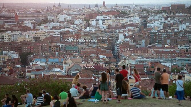 Madrid, vista desde Vallecas