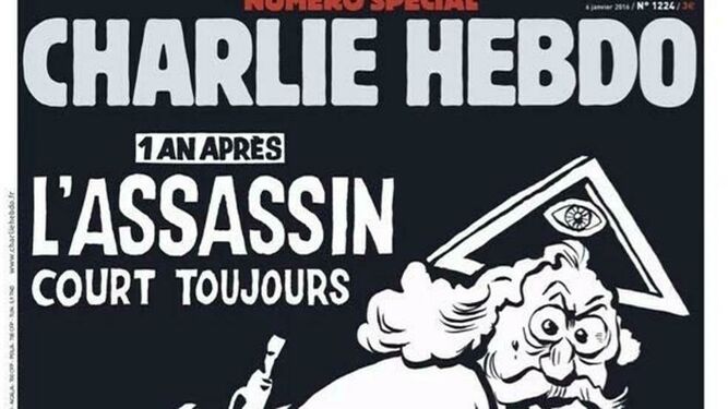 La polémica portada de Charlie Hebdo. 2015
