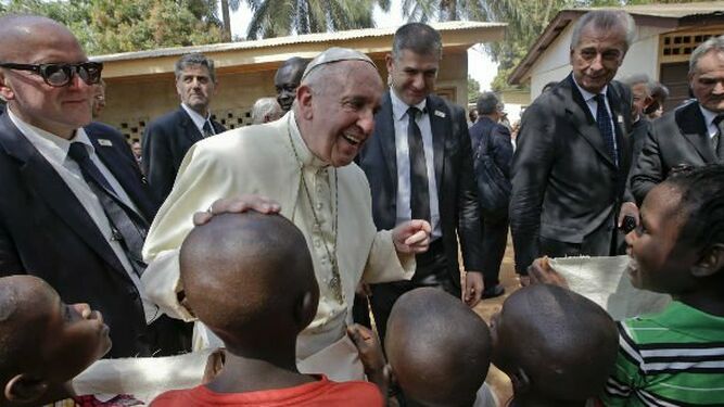 La visita del Papa al África central