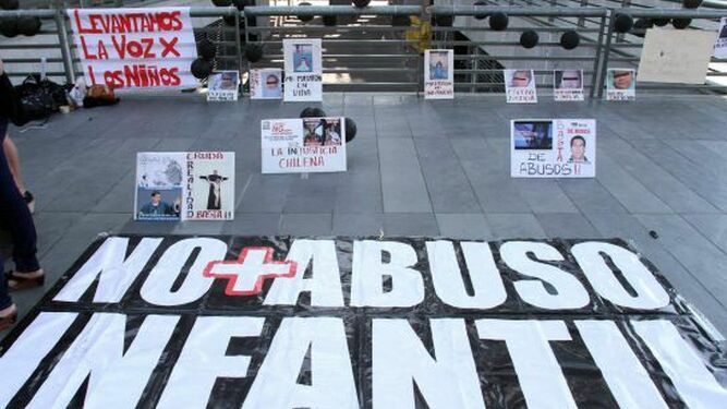 Protestas por el abuso infantil de la Iglesia