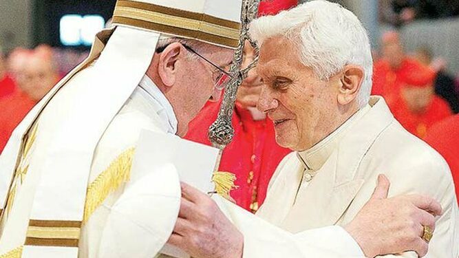 Bergoglio, con Ratzinger