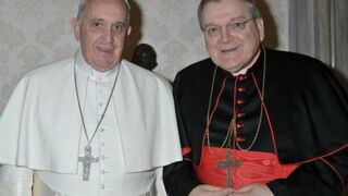Burke, contra el Papa