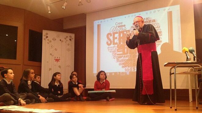 Osoro, con los escolares