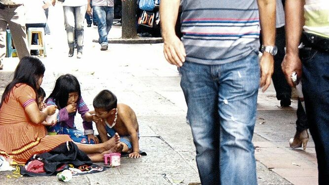 Indiferencia ante la pobreza