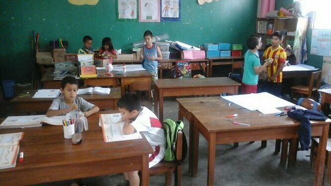 Escuela en Perú