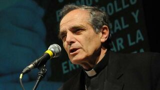 El obispo emérito de San Isidro, Jorge Casaretto