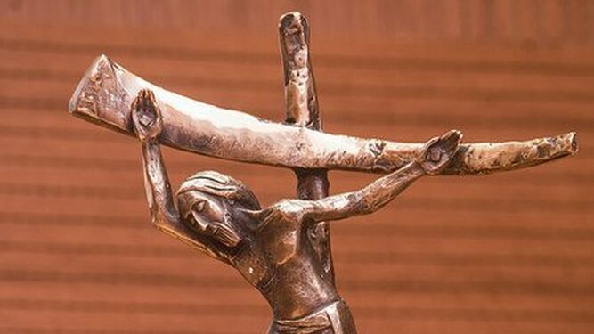 El Cristo de Rupnik en el Aula