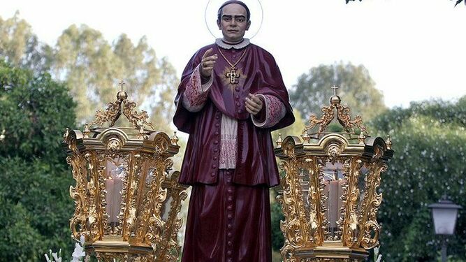Estatua de Claret en Sevilla