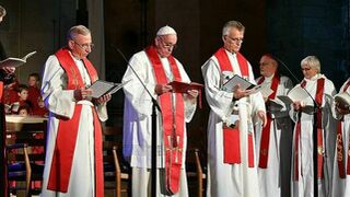Oración ecuménica en la catedral de Lund