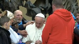 Francisco, bendecido por los pobres