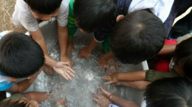 Infancia en Camboya