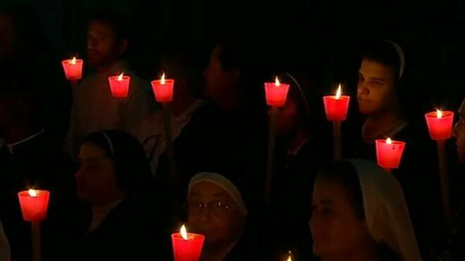 Velas en la Candelaria