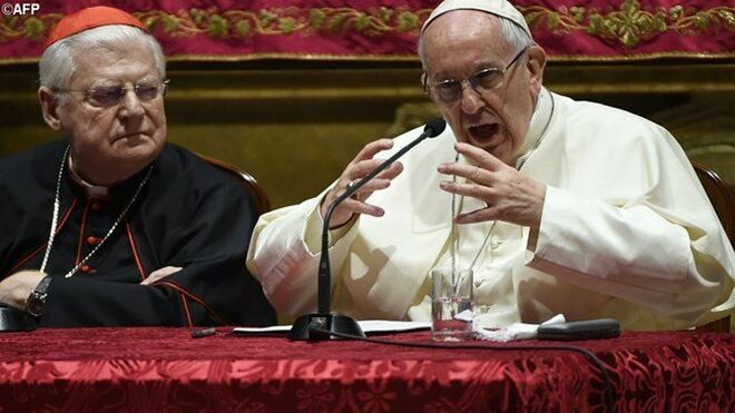 Francisco, con Scola
