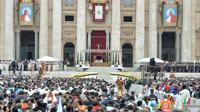 Canonización de Juan Pablo II y Juan XXIII