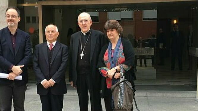 Fernando Vidal, Marciano Vidal, Carlos Osoro y Pepa Torres