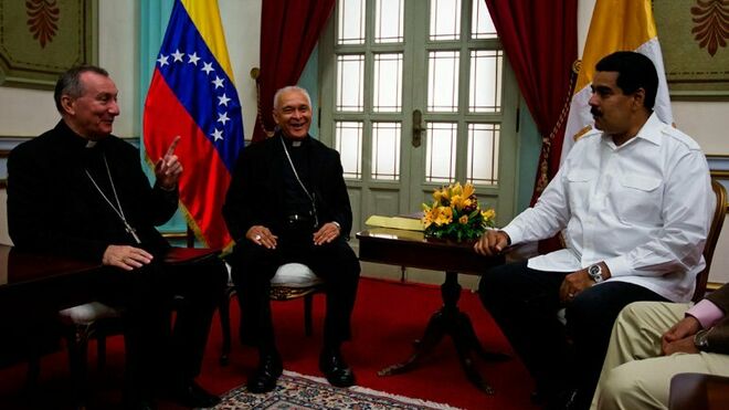 Parolin y Maduro