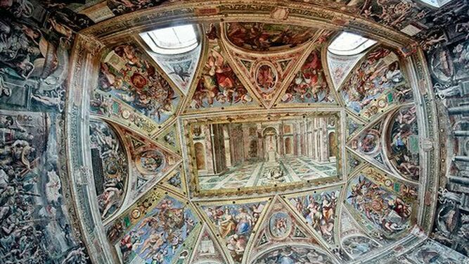 Estancias de Constantino en el Vaticano
