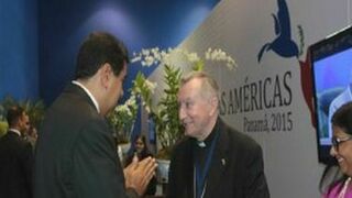 Parolin, con Maduro