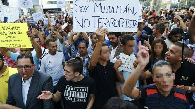 Musulmanes contra el terror