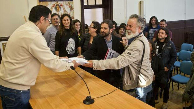 Acto de apostasía colectiva en Logroño