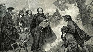 Lutero quema la bula papal