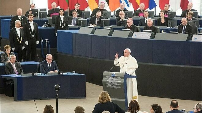 Discurso del Papa en el Parlamento Europeo